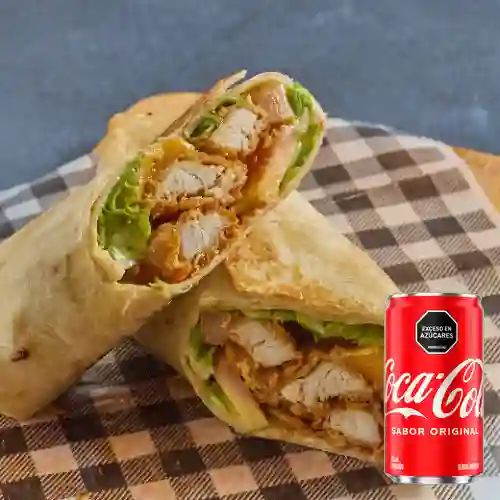 Combo Crispy Wrap + Coca Cola Original 235 ml