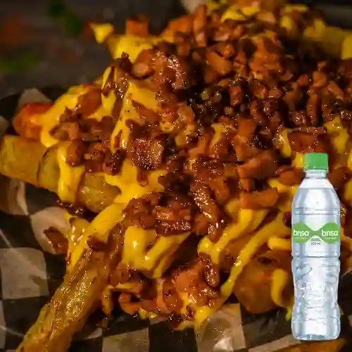Combo Cheese Fries + Brisa con Gas 600 ml