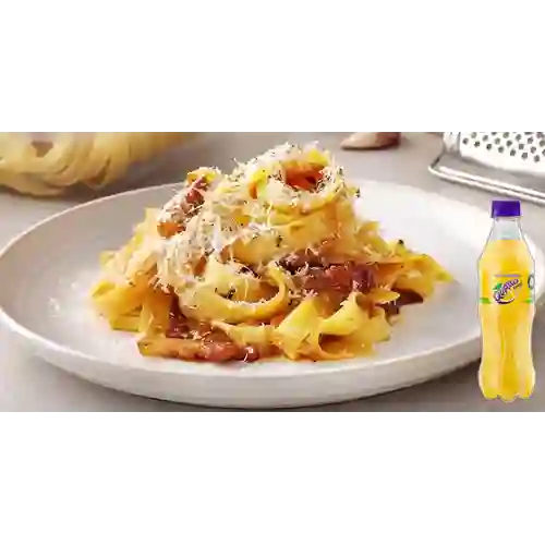 Combo Pasta Carbonara + Quatro Original 400ML