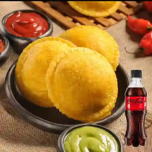 Combo Pastel + Coca Cola Sin Azúcar 400 ml