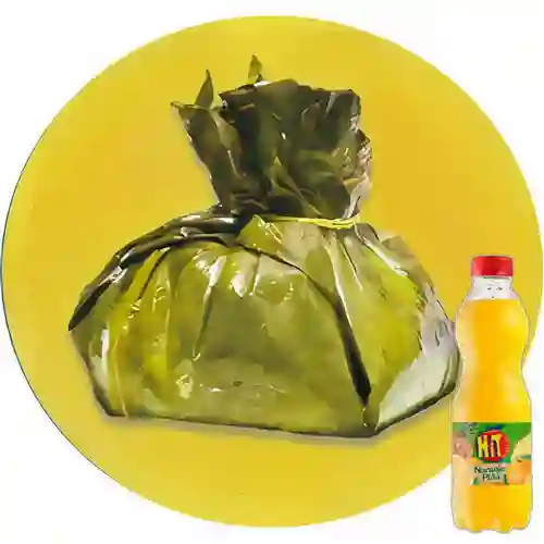 Combo Tamal Tolimense + Hit Naranja 500 ml