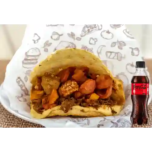 Combo Paisa + Coca Cola Sin Azúcar 400ml