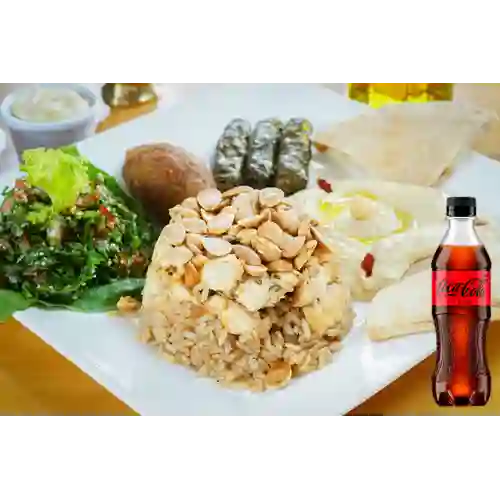 Combo Mixto de Pollo + Coca-Cola CERO 400ml
