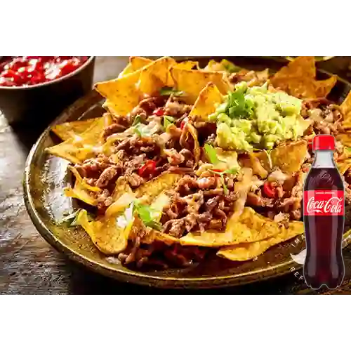 Combo Nachos Enchilados +Cocacola Orig 400ml