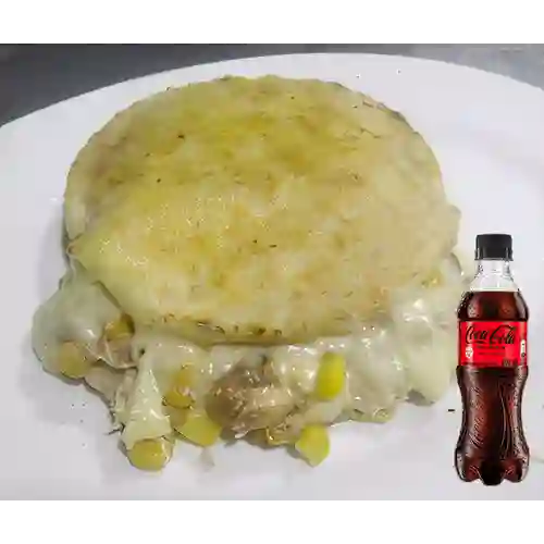 Combo Pollo y Champiñones + Coca Cola Sin Azúcar 400ml