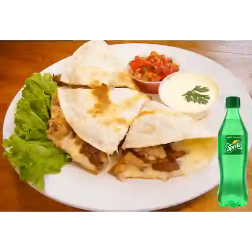 Combo Quesadilla Mixta + Sprite 400ml