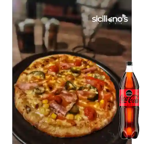 Combo Pizza Vito Andolini + Coca-Cola ZERO 1.5Lt