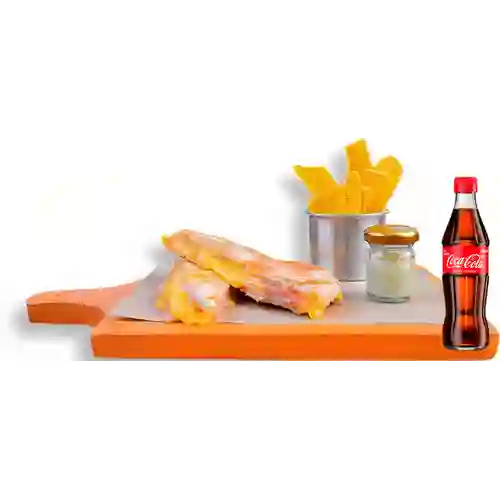 Combo Sándwich de Jamón&Queso +Cocacola Orig 300ML