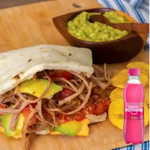 Combo Arepa D Mi Tierra + Manzana 250 ml