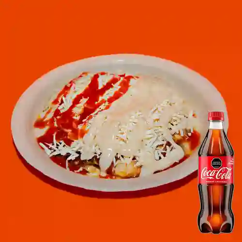 Combo Arepa Extra Queso + Coca Cola