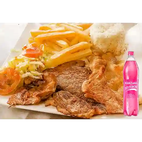 Combo Tabla Mixta + Postobón Manzana 1.5 L