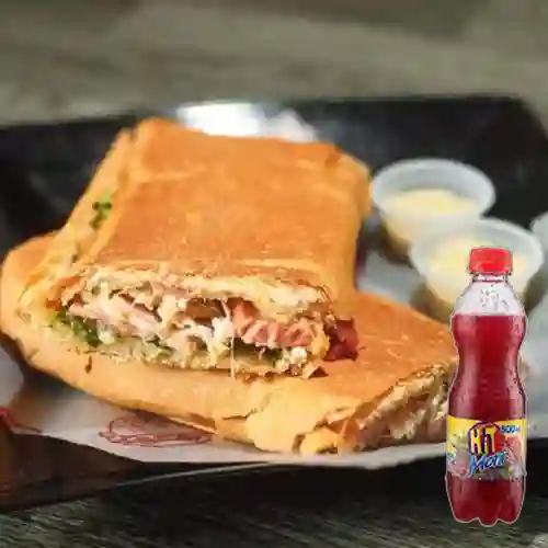 Combo Sándwich Ranchero 30 Cm + Hit Mora 500 ml