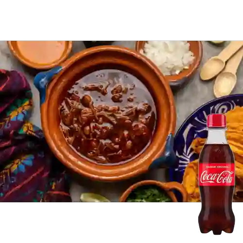 Combo Sopa de Birria + Coca Cola Original 250ML