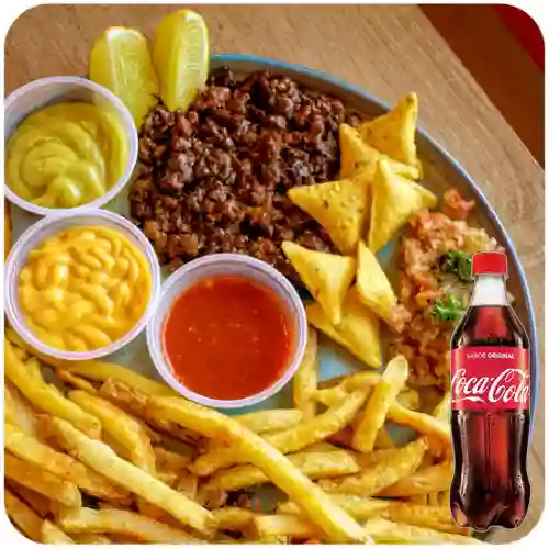 Combo Papas Chunks + Coca-cola Original 500 ml