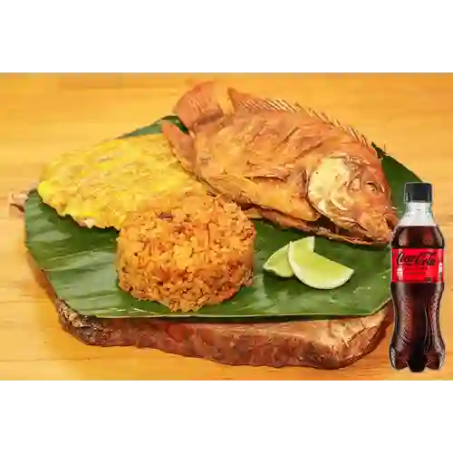 Combo Tilapia + Coca Cola Sin Azúcar 400 ml
