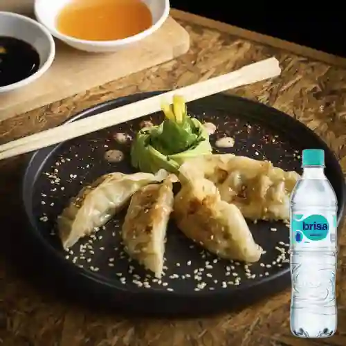 Combo Gyoza de Camarón + Brisa Sin Gas 600ML