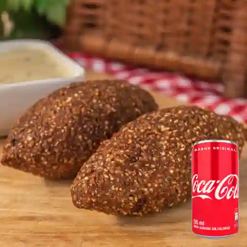 Combo Kibbe + Coca Cola Original 235ml