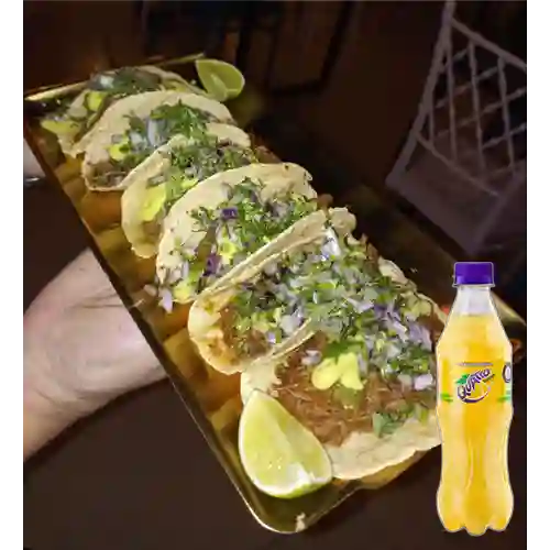 Combo Birria de Res + Quatro Original 400ML