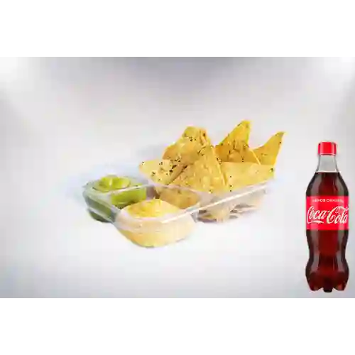 Combo Nachos + Coca Cola Original 600ML