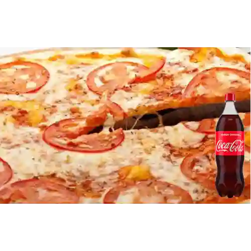 Combo Pizza Extra Grande 10P +Cocacola Orig 1.5l