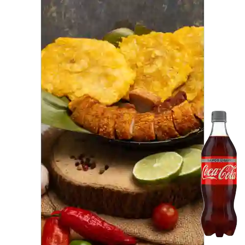 Combo Porky + Coca-Cola Sabor Ligero 400 ml