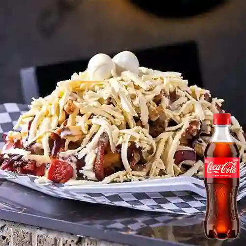 Combo Papas de la Casa + Coca Cola Original 400 ml