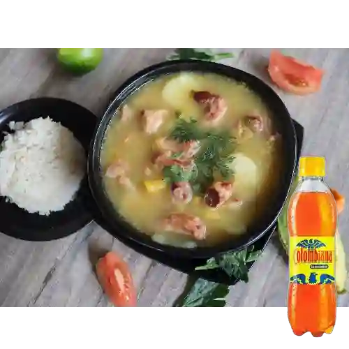 Combo Sopa de Menudencias + Colombiana 400 ml