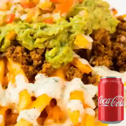 Combo Papas Mexicanas + Coca-cola Sabor Original 330Ml