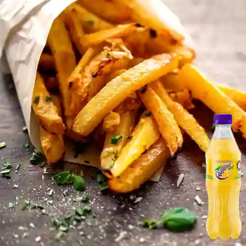 Combo Papas a la Francesa + Quatro Original 400ML