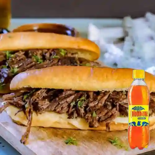 Combo Sándwich de Carne 32cm + Colombiana 250 ml