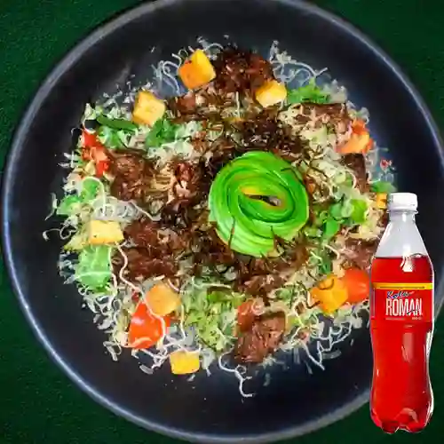 Combo Ensalada de Lomo Emperatriz + Kola Roman 400 ml