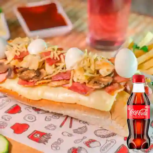 Combo Perro Jabalí en Combo + Coca Cola Original 250ML