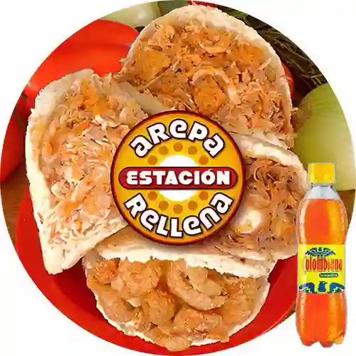 Combo Arepa Super Estación + Colombiana 400 ml