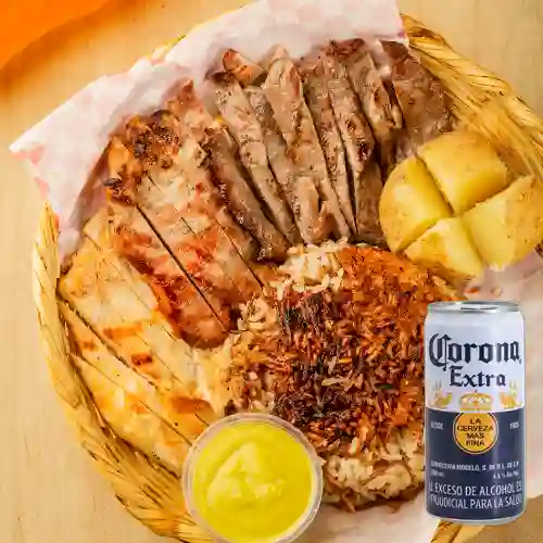 Combo Arroz Trifasico + Corona 269 ml