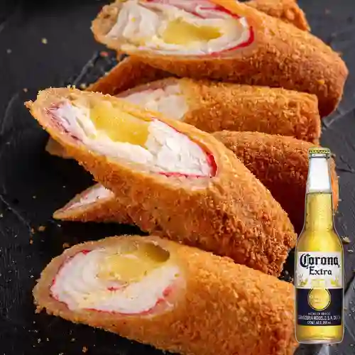 Combo Cheese Kani + Cerveza Corona Bot. 355ml