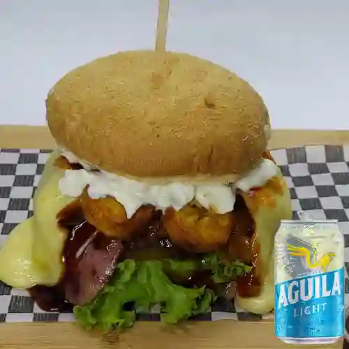 Combo DeadPoll + Cerveza Aguila Light Lta 330ml