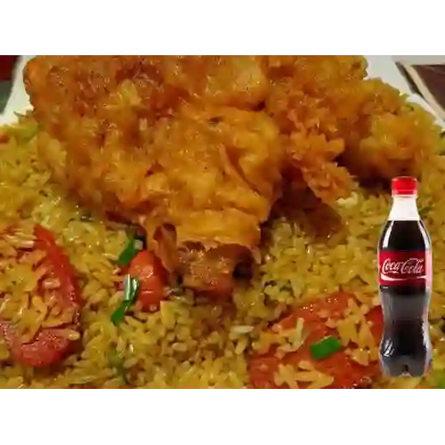Combo Arroz a la Valenciana + Cocacola Personal 400ml