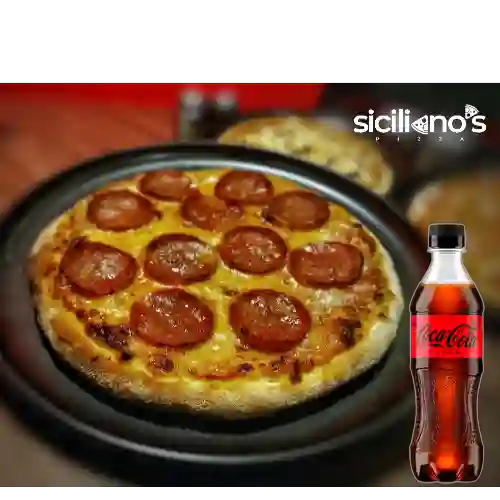 Combo Pizza Don Pepperoni + Coca-Cola ZERO 400ml