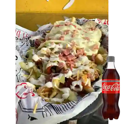 Combo Culona Ranchera + Coca-Cola Sabor Ligero 400 ml