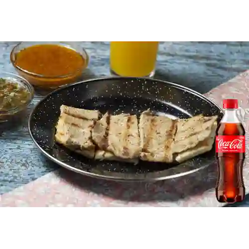 Combo Lomo de Cerdo + Coca Cola Original 400 ml