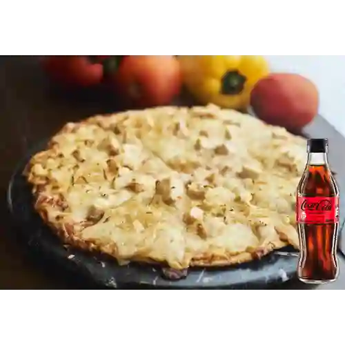 Combo Pizza Sweet Poulet + Coca Cola Sin Azúcar 300ML