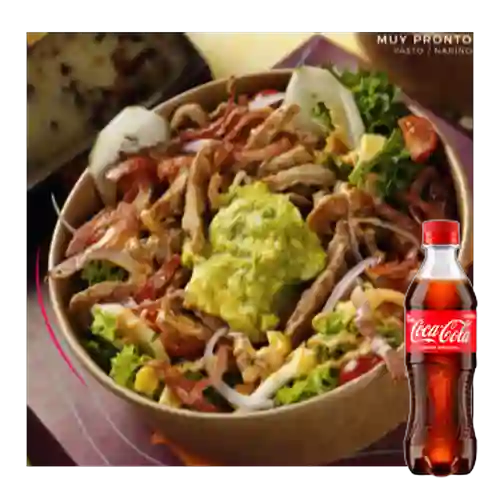 Combo Cantina Bowl de Cerdo + Coca Cola Original 400ml