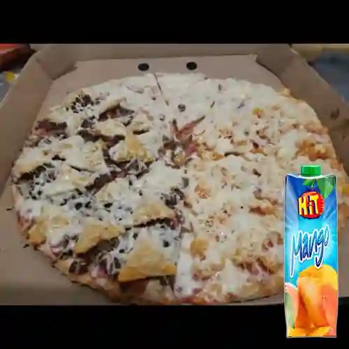 Combo Pizza Grande + Hit Mango 1 l