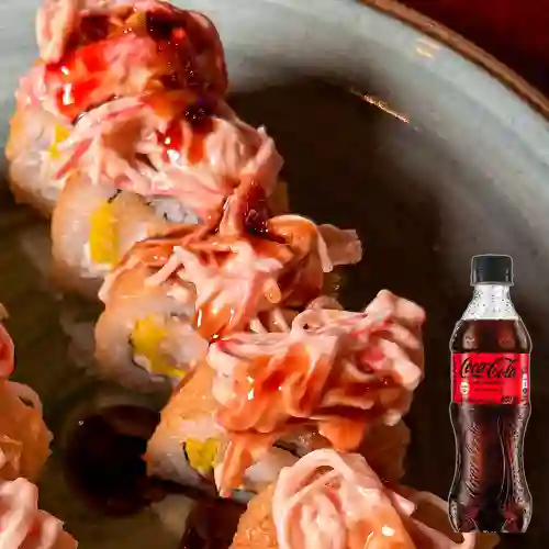 Combo Sushi Gaman + Coca Cola Sin Azúcar 400 ml