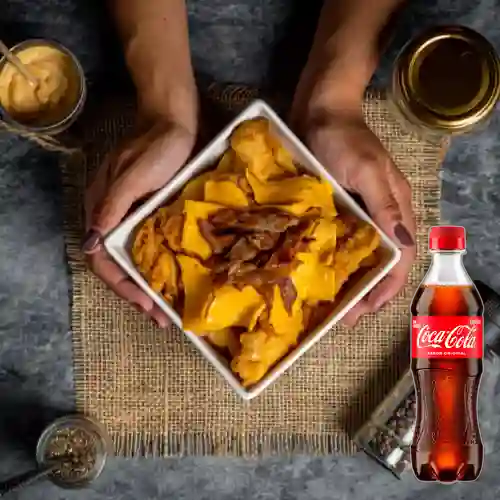 Combo Papas Ingratas + Coca Cola Original 400 ml