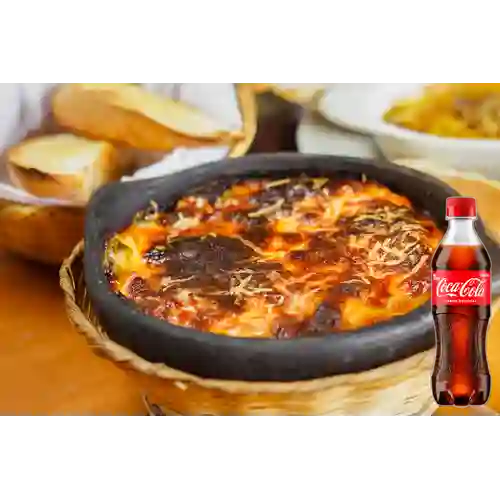 Combo Lasagna Mixta + Coca-cola Original 400 ml