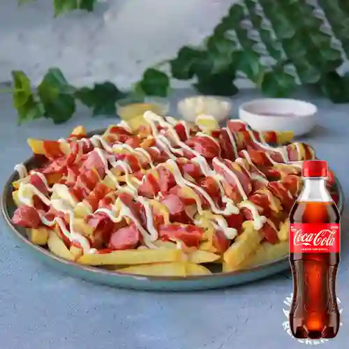 Combo Salchi Especial Mixta +Cocacola Orig 400ml