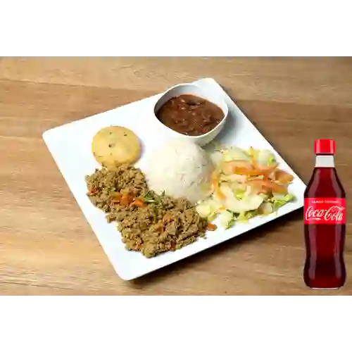 Combo Carne Molida + Coca-Cola Sabor Original 350 ml
