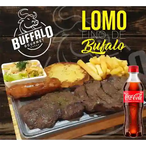 Combo Lomito Fino de Búfalo +Cocacola Orig 400ml