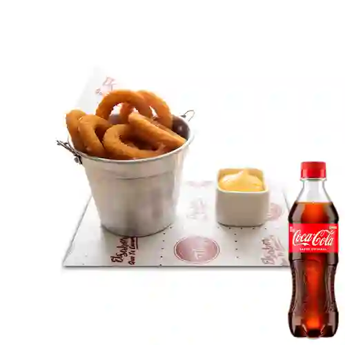 Combo Aros de Cebolla + Coca Cola Original 400 ml